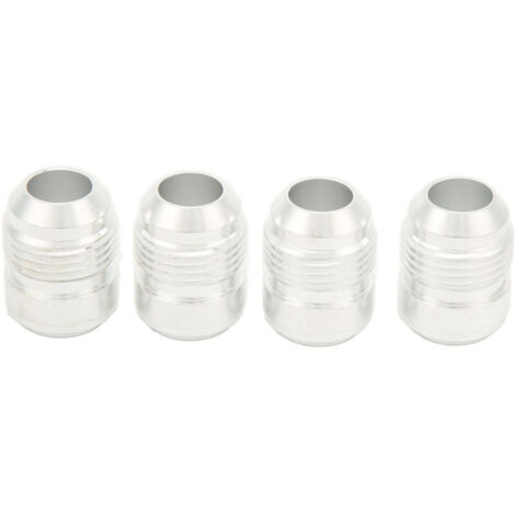 Jeffergarden 4 pièces 10AN soudure sur raccord de bonde 3/4in filetage en alliage d'aluminium mle adaptateur d'extrémité de tuyau