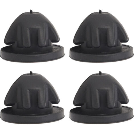 Jeffergarden 4 pièces de silentblocs de fixation de cache-moteur 11127614138 pour Série 1, 2, 3, 4 et 5