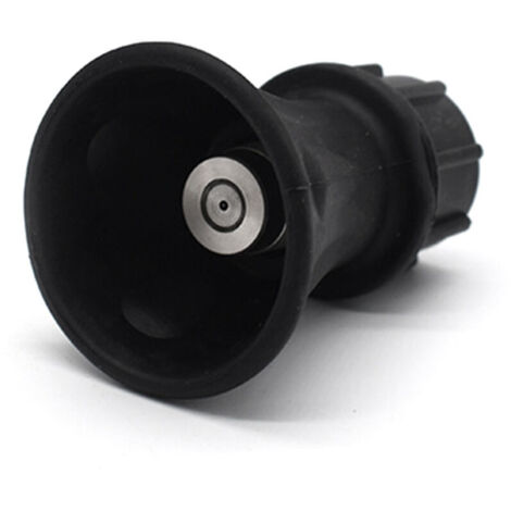 Jeffergarden 40 Degree Pressure Washer Nozzle Car High Spray Tips 4.0 Hole Stainless Steel Material with Rubber Protecting Guard