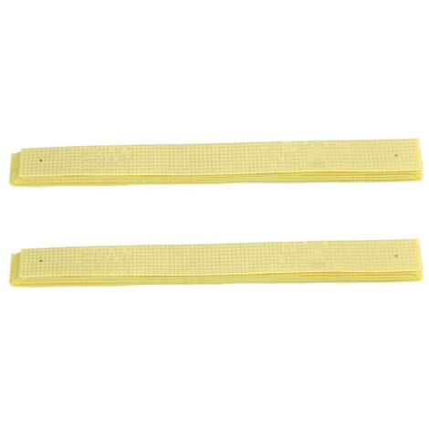 Jeffergarden 40Pcs Manhao Fluvalinate Stripes Acarien Varroa Apiculture Médecine
