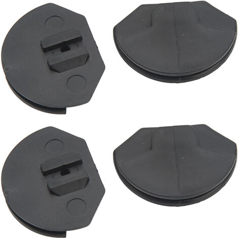 Jeffergarden 4PCS Clip de couvercle d'accès pour ampoule de voiture Twist Lock 51757163899 Remplacement pour 1 Series E82 E88 20082010