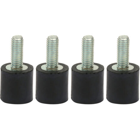 Jeffergarden 4pcs supports anti-vibration caoutchouc silentbloc M3 M5 M6 boulons bateau voiture (VD88 M38)