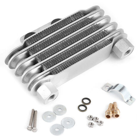 Jeffergarden 5 Rangée Universel Moteur Refroidisseur D'huile De Refroidissement De Radiateur De Remplacement Pour 125-250CC Moto Dirt Bike ATV
