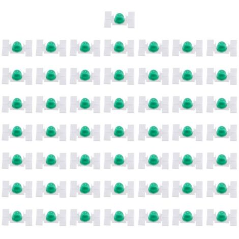 Jeffergarden 50 Pcs Blanc En Plastique Moulure De Porte De Voiture Garniture Clips Retenues Attaches Pour BMW Série 3 E36 E46