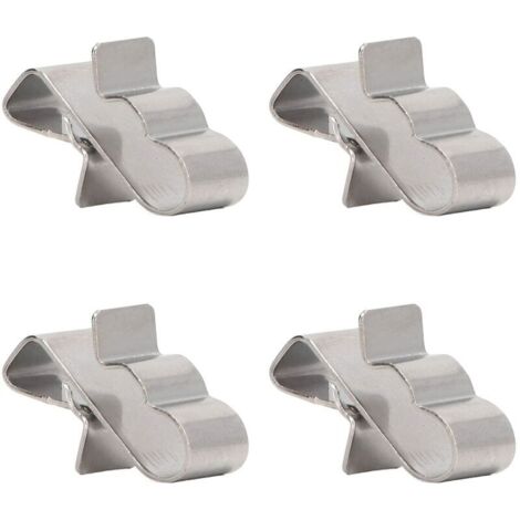 Jeffergarden 50 Pieces Solar Panel Cable Clips Photovoltaic Cable Clips Trailer Frame Wire Clamping Clips