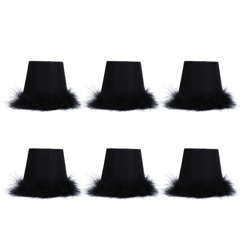 Image of Jeffergarden 6-Piece Fabric Pendant Light Shades&hellip;