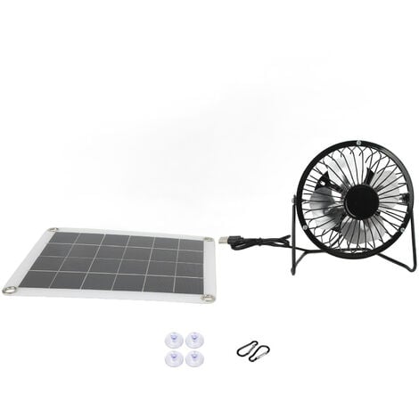 Ventilateur solaire : Guide d'achat des petits, gros, et