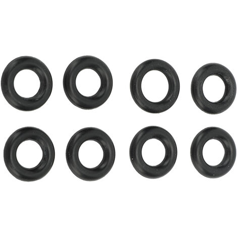 Jeffergarden 8 pièces Kit de joint torique d'injecteur de carburant 13641437487 remplacement d'étanchéité solide pour Cooper R56 R57 R52 R53 R60 R55