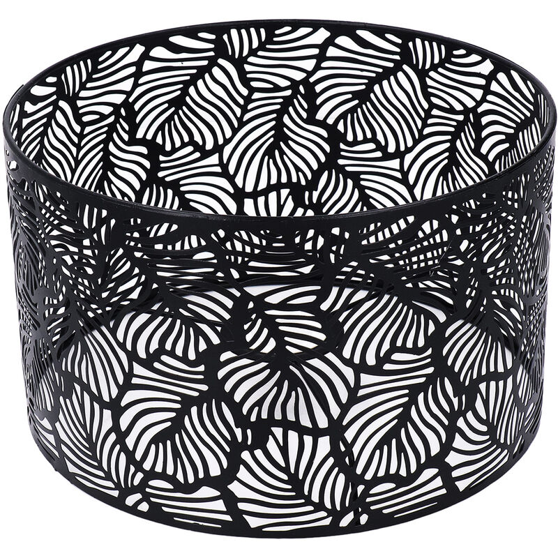 Jeffergarden - Abat-jour lumière abat-jour moderne Style Simple décoration de la maison pour ampoules E14 E27 noir