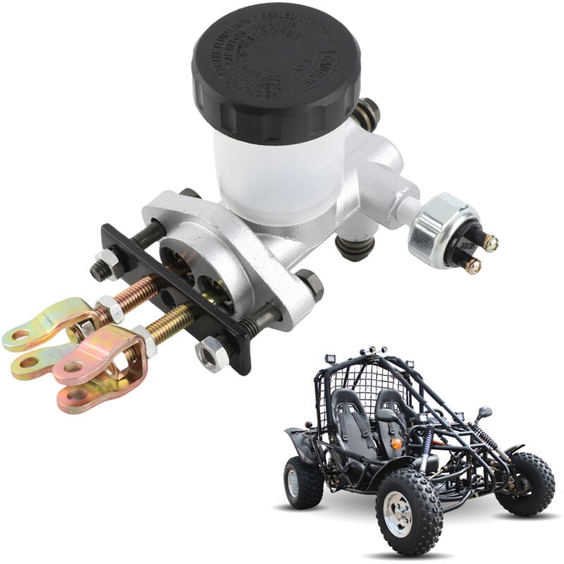 Accessoire d'assemblage de matre-cylindre de frein hydraulique pour 90cc 110cc 125cc 150cc 200cc 250cc Go Kart - Jeffergarden