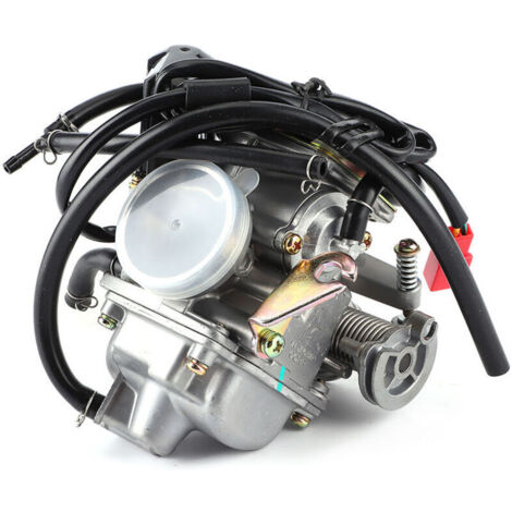 Jeffergarden Accessoire de carburateur de 24 mm/0,9 po pour scooters ATV 4 temps GY6 PD24J 125CC 150CC