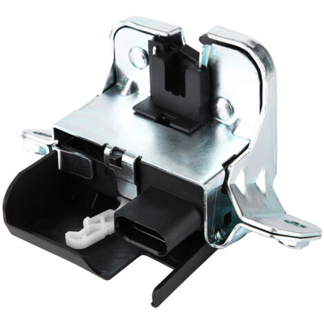 Jeffergarden Actionneur de verrouillage de porte, plastique ABS 7P0827505G, réparation de loquet de coffre en aluminium pour voiture
