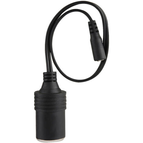 Jeffergarden Adaptateur allume-cigare avec prise femelle, chargeur pour aspirateur de voiture à noyau de cuivre de 0,75 mm.