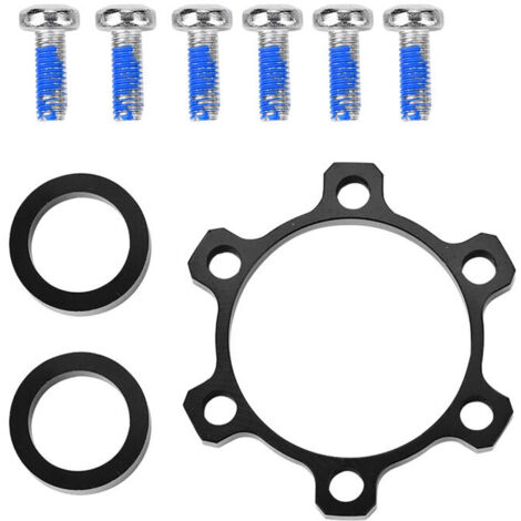 Jeffergarden Adaptateur de conversion de moyeu de vélo en alliage 10015 vers 11015, accessoire de vélo (pour l'avant)