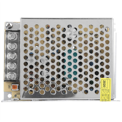 Jeffergarden Adaptateur d'entranement d'alimentation à découpage équipement LED transformateur régulé pour CCTV DC5V (S-30-5 (5 v 6a 30 W) AC100-240 V)