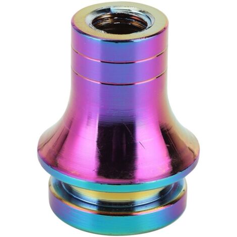 Jeffergarden Adaptateur en alliage d'aluminium pour pommeau de levier de vitesse M12x1.25 pour véhicules à transmission manuelleColoré