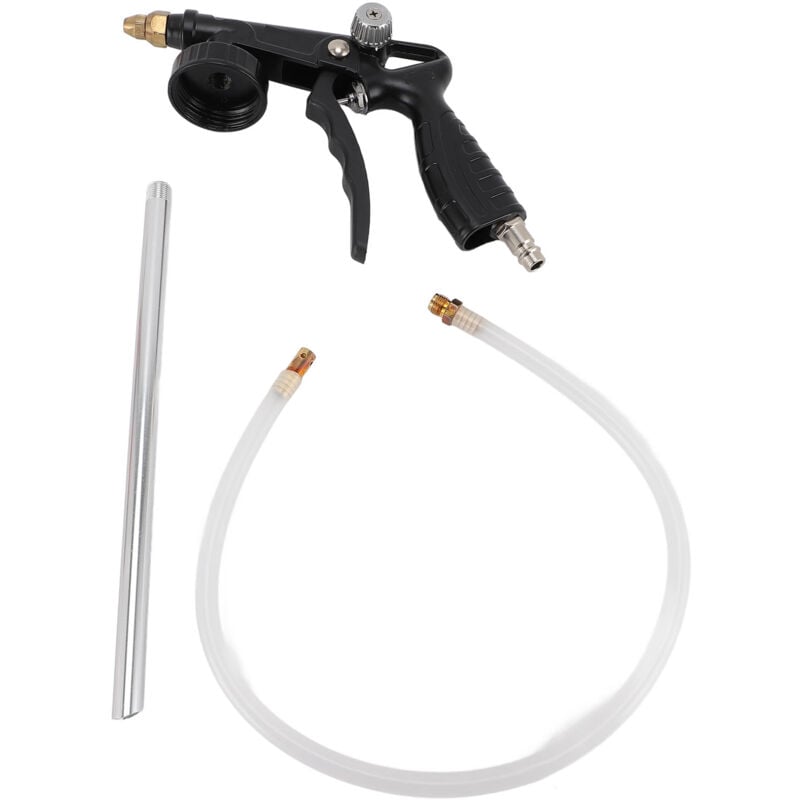 Jeffergarden Air primer gunPneumatic car sprayer with quick couplingHoseStainless steel tube