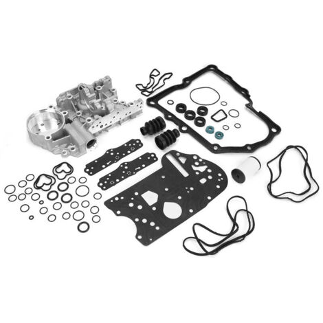 Jeffergarden Akozon Kit de reconstruction de réparation de boîte de vitesse de transmission 0AM DQ200, 0AM325066AC, 0AM325066C, 0AM325413A Caoutchouc en alliage d'aluminium adapté pour A1/A3/Q3 0AM DQ