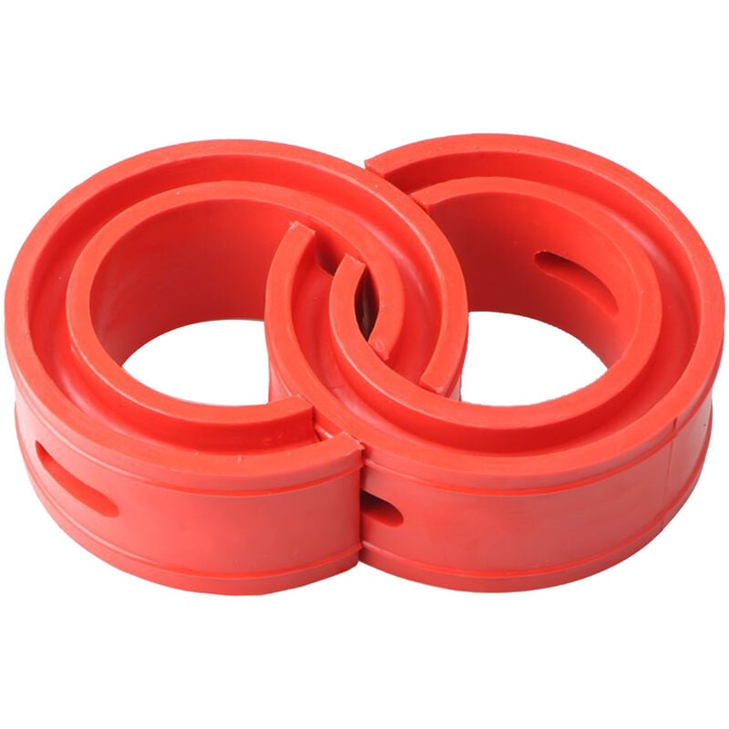 Jeffergarden Amortisseur de ressort de voiture en caoutchouc Flexible, 2 pièces, tampon de choc, coussin de puissance, entretoise de ressort