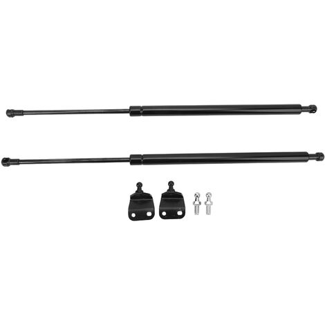 Jeffergarden Amortisseurs à ressort à gaz de capot, tube en acier au carbone résistant à l'abrasion de haute résistance 2 pièces/ensemble bras de levage de capot robustes pour voiture