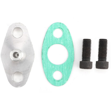 Jeffergarden AN4 Turbo Joint d'entrée d'huile pour turbocompresseur T3 T4 en alliage d'aluminium