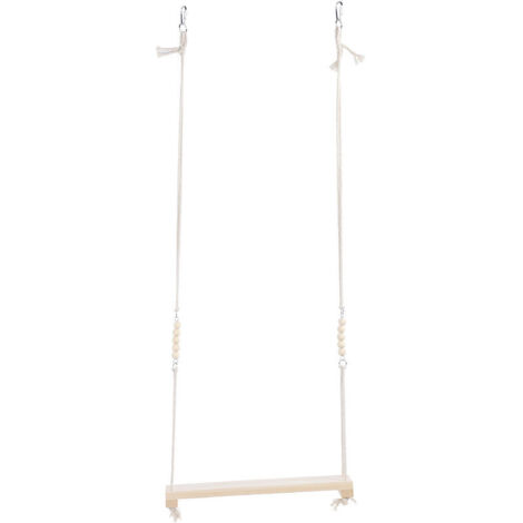 Jeffergarden Animal de compagnie poulet grand perroquet Pinevood balanoire support barre jouet de sécurité à mcher mordre jouer
