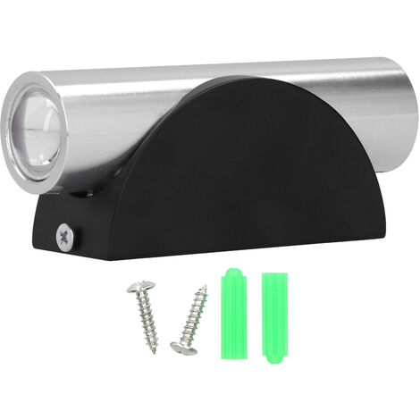 Jeffergarden Applique murale LED à double tête d'intérieur, 2W, pour la décoration de la maison, du bar, du porche, AC85265V (lumière rouge)