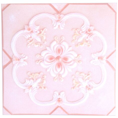 Jeffergarden Autocollants muraux auto-adhésifs en PVC pour carrelage, 10 pièces, décalcomanies 3D, décoration de maison, 12CM x 12CM 4