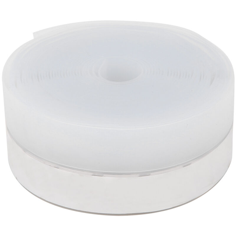 Jeffergarden Bande d'étanchéité auto-adhésive en caoutchouc de silicone pour porte et fenêtre, coupe-froid, 35 mm x 5 m, transparente
