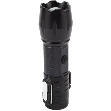 Jeffergarden BAOK Briquet Briquet Lanterne 3.7V Imperméable Alliage d'Aluminium Léger Facile à Utiliser Coupe-Vent pour Camping (Noir)