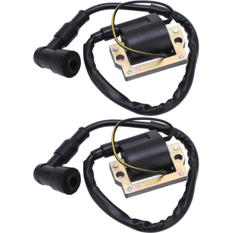 Jeffergarden Bobine d'allumage Antirouille Résistant aux Hautes Températures à Faible Consommation de Carburant Bobine d'allumage pour Moto