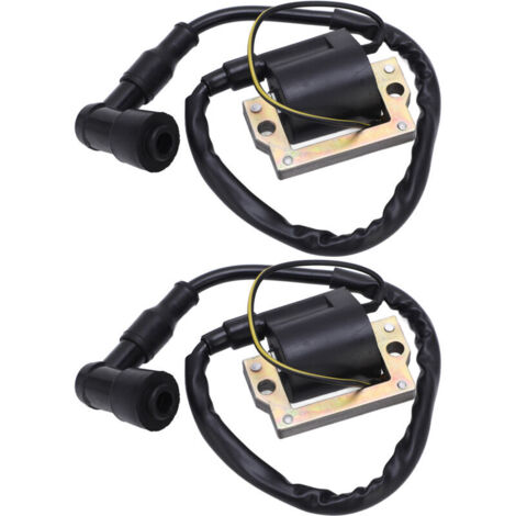 Jeffergarden Bobine d'allumage Antirouille Résistant aux Hautes Températures à Faible Consommation de Carburant Bobine d'allumage pour Moto