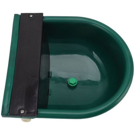 Jeffergarden Bol à boire automatique pour bétail, évier en plastique épais pour chat, mouton, chien, bétail