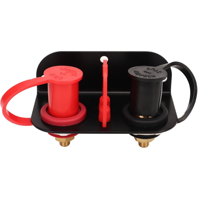 Jeffergarden - Bornes de batterie à distance avec capuchons étanches pour utv atv voiture camions rv tracteur tondeuse bateau