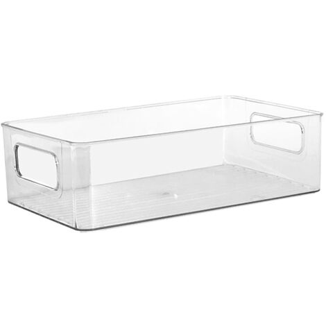 Jeffergarden Bote de rangement de bureau Bote de rangement cosmétique de grande capacité Acrylique pour la pièce à la maison