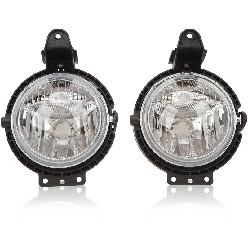 Botier de phare antibrouillard 63172751295, 2 pièces, pour Cooper R55 R56 R57 R58 R59 2007 à 2015 - Jeffergarden