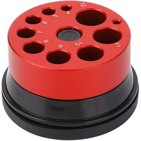 Jeffergarden Bouchon collecteur de poussière pour perceuse électrique, 9 trous, en alliage d'aluminium et ABS, fixation pour plafond