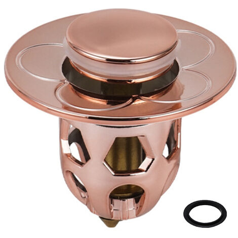 PRENFLE Jeffergarden Bouchon d'évier en acier inoxydable bouchon d'évier universel bouchon de vidange pour lavabo de comptoir bouchon de bain