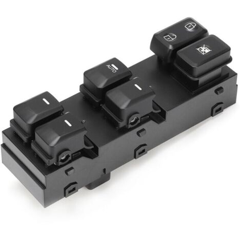 Jeffergarden Bouton de commutation de vitre électrique avant gauche pour Kia Sportage 2011‑2016 93570‑3W450