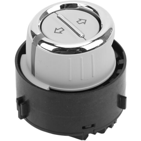 Jeffergarden Bouton poussoir de toit ouvrant de voiture 10450567, noir et argent, remplacement pour SEAT ALHAMBRA 2011 – 2019