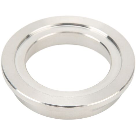 Jeffergarden Bride d'entrée de Soudure de 44 Mm, Bride d'entrée de Soupape de Décharge en Acier Inoxydable 304 Durable pour Voiture