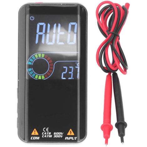 Jeffergarden BSIDE – multimètre numérique intelligent, écran LCD couleur, 9999 points, voltmètre, testeur de tension S10