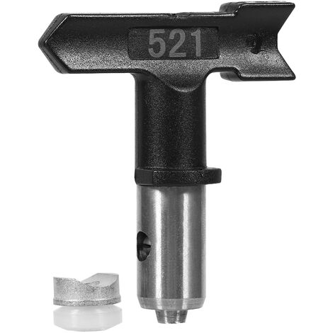 PRENFLE Jeffergarden Buse Réversible Classique Airless Tip Pointe Pistolet Airless Buse de Pulvérisation Kit de Pistolet Aerografo Pistolet de Pulvérisation de Peinture d'acier de Tungstène Embout Accessoies