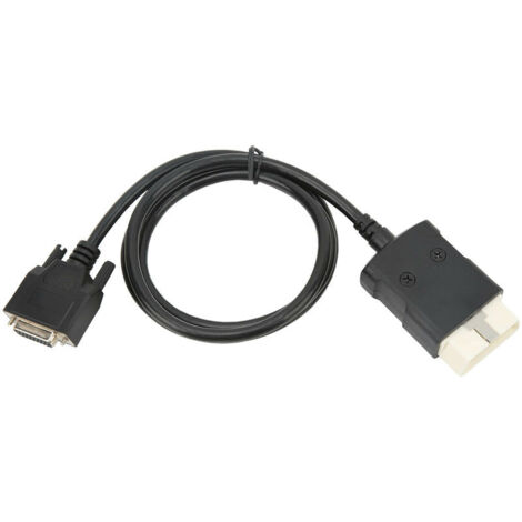 Jeffergarden Câble adaptateur de connecteur OBD 16 broches, lecteur de code OBD2, outil de diagnostic pour VD TCS Pro