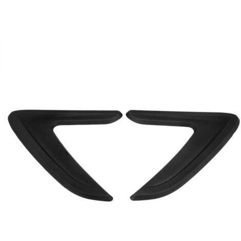 Jeffergarden Cache-aération latéral autocollant pour aile de BMW Série 3 F30 2012-2016 Noir