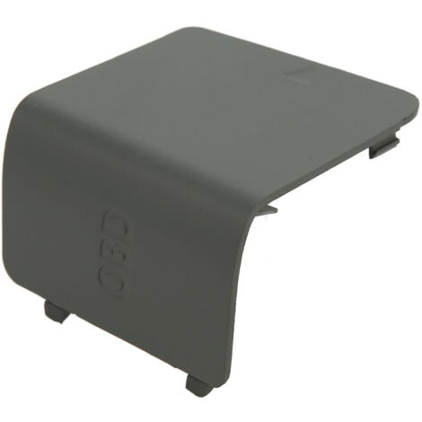 Jeffergarden Cache de prise de diagnostic OBD 51437144966, remplacement pour série 1 E81 E82 E87 E88 LHD gris