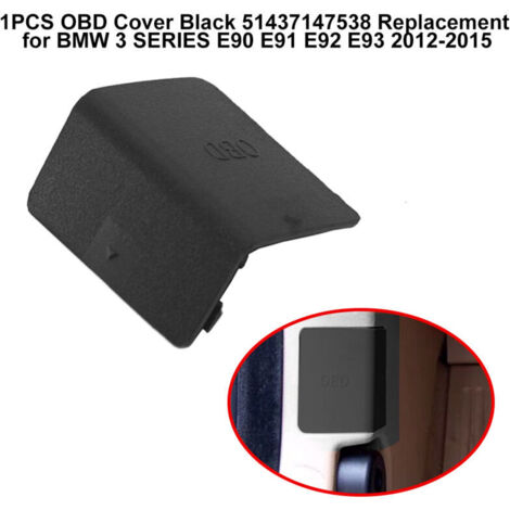Jeffergarden Cache OBD noir 51437147538, pièce de rechange pour BMW Série 3 E90 E91 E92 E93 2012-2015 côté conducteur gauche
