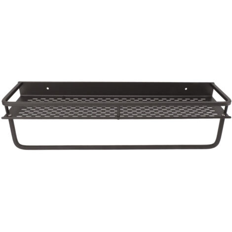 Jeffergarden Caddie de Douche Gris tagère de Rangement de Douche Facile à Installer en Alliage d'aluminium Accessoire de Douche de Grande capacité pour Salle de Bain Maison 50 cm / 19,7 pouces