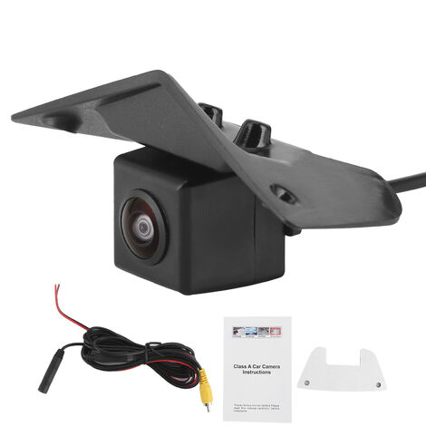 Jeffergarden Caméra de vue avant CCD support de Logo de voiture IP68 étanche pour Mercedes Benz Vito Viano A B C classe E GL SLK GLK