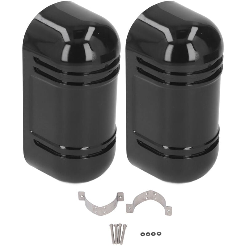 Jeffergarden - Capteur de faisceau infrarouge alarme d'intrusion détecteur infrarouge extérieur longue distance AC12-18V DC12-24V 60m/196.9ft